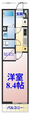 リブリ・ル・シャドールの間取り画像