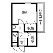 グリーンヒル江坂の間取り画像