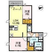 AXAS 8の間取り画像