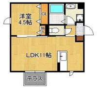 Polonia Matsubara B棟の間取り画像