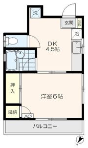 ファミールホンダの間取り画像