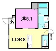 ヴィラ・アンソレイエ見奈良の間取り画像