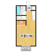 パークサイド梅園ACの間取り画像