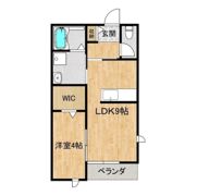 セレーノ小松Aの間取り画像