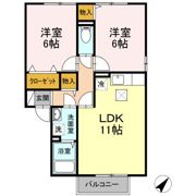 セジュールセラ A棟の間取り画像
