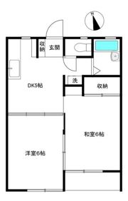 グリーンパオの間取り画像