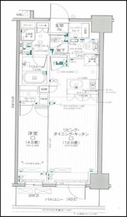 デュオステージ関内Ⅱの間取り画像