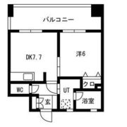 ESーGrande江坂公園（旧ハーヴェスタ江坂）の間取り画像