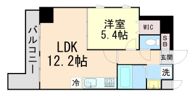 L’sステューディオ岡本の間取り画像