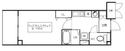 ウィズダムスクウェアの間取り画像