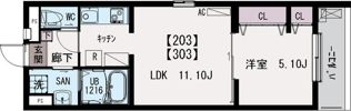 BLAN URAWAの間取り画像