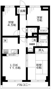 ファーストシティ大宮の間取り画像