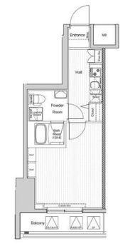VERXEED阪東橋MAXIVの間取り画像