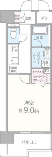 グランドゥール敷津の間取り画像