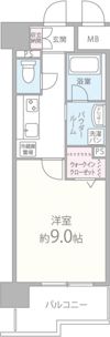 グランドゥール敷津の間取り画像