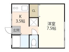 寺岡ビルの間取り画像