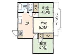コーポ春貝地の間取り画像