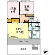 オークマンションの間取り画像