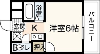 ウィンディア海老園の間取り画像