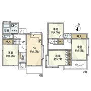 菊名戸建の間取り画像