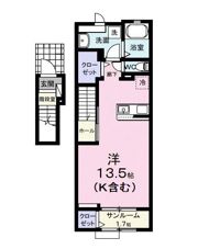 マルタン シュドの間取り画像