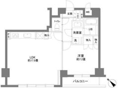 カスタリアお茶の水の間取り画像