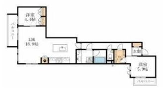 ASK中目黒の間取り画像