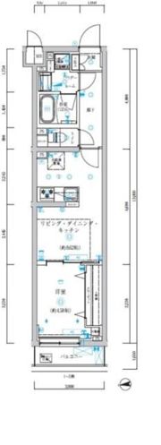 TRADIS 赤塚の間取り画像