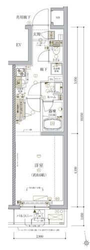ARCOBALENO TORITSUKASEIの間取り画像