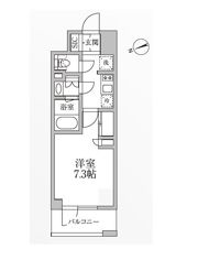 レジディア新御徒町Ⅱの間取り画像