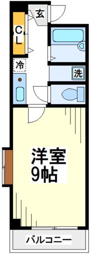 山本アビタシオン南館の間取り画像