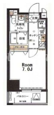リヴシティ神田の間取り画像