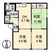 エーデルハイム栗田 A棟の間取り画像