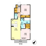 Erbenheim(エルベンハイム) Ⅵの間取り画像