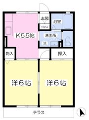 ビュークレストの間取り画像