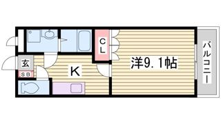 グランドパレス堀越の間取り画像