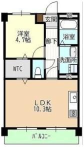 臼井ビルの間取り画像