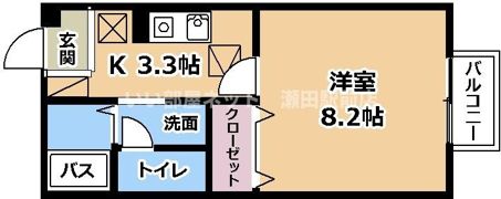 上萱の園の間取り画像