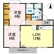 ヴィレッジコートの間取り画像