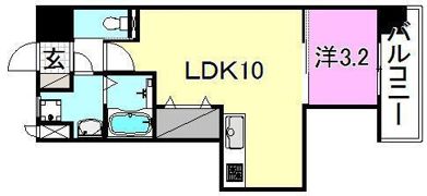 Mayfair美沢の間取り画像