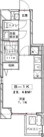 EC BUILDINGの間取り画像