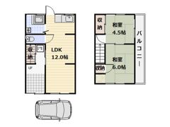 吉島西戸建ての間取り画像
