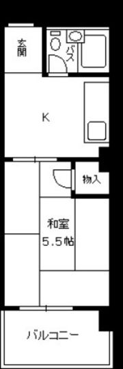 ハイネス観音の間取り画像