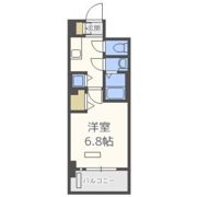 レオンコンフォート難波ミラージュの間取り画像