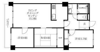 ロイヤルメゾン岩崎町の間取り画像