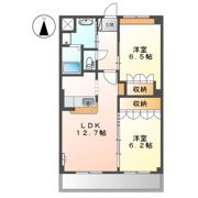 Nothern Blue Town（ノーザンブルータウン）の間取り画像