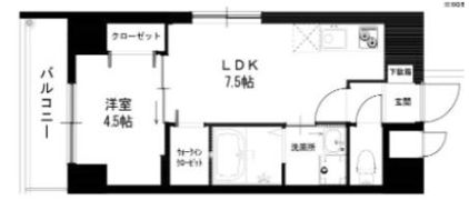 La CASA 上本町の間取り画像