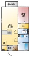 ニューハイツタリカド D棟の間取り画像