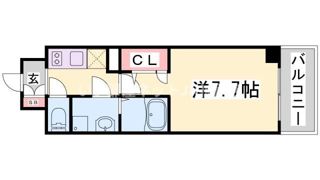 エスプレイス神戸ウエストゲートの間取り画像