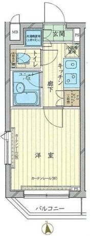 ルーブル荻窪参番館の間取り画像